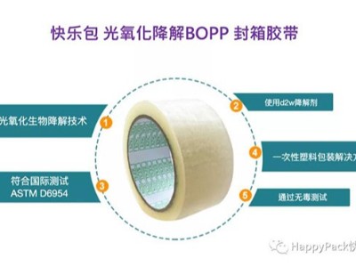 可降解BOPP膠帶